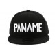 Snapback Hip Hop Noir Paname ANCIENNES COLLECTIONS divers