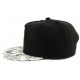 Snapback Ny noire avec visière Fleurie ANCIENNES COLLECTIONS divers