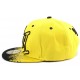 Snapback NY Tag fond Jaune et Noire ANCIENNES COLLECTIONS divers