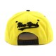 Snapback NY Tag fond Jaune et Noire ANCIENNES COLLECTIONS divers