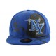 Snapback NY Tag Fond Bleu et Noir ANCIENNES COLLECTIONS divers