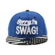 Snapback Sorry I'm Swag bleu avec visère drapeau US ANCIENNES COLLECTIONS divers