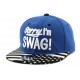 Snapback Sorry I'm Swag bleu avec visère drapeau US ANCIENNES COLLECTIONS divers