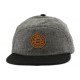 Casquette Brixton 7 panel Oath Charcoal Black ANCIENNES COLLECTIONS divers