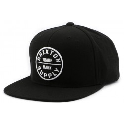 Casquette Brixton Snapback OATH III Noire ANCIENNES COLLECTIONS divers