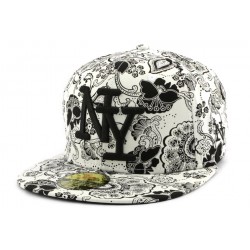 Snapback NY Blanche Richelieu Noir ANCIENNES COLLECTIONS divers