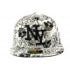 Snapback NY Blanche Richelieu Noir ANCIENNES COLLECTIONS divers