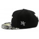 Snapback NY Noire Visière Bandana Noir ANCIENNES COLLECTIONS divers