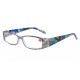 Lunettes Loupes Angita noire et bleu Dpte +2 ANCIENNES COLLECTIONS divers