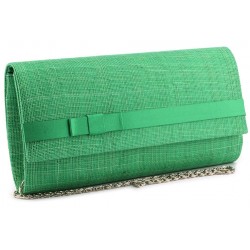 Pochette Mariage Balsa Verte en sisal ANCIENNES COLLECTIONS divers