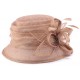 Chapeau Mariage Furrina en sisal Marron Taupe ANCIENNES COLLECTIONS divers