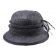 Chapeau Mariage Hora en sisal Noir ANCIENNES COLLECTIONS divers