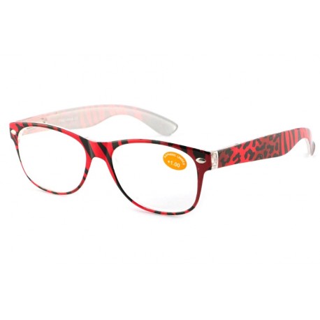 Lunettes Loupes Ilda Rouge et Noire Dioptrie +2,5 ANCIENNES COLLECTIONS divers