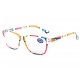 Lunettes Loupes Azza Rouge Jaune et Bleu Dioptrie +3 ANCIENNES COLLECTIONS divers