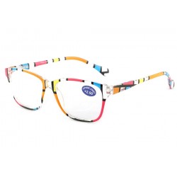 Lunettes Loupes Azza Rouge Jaune et Bleu Dioptrie +3 ANCIENNES COLLECTIONS divers