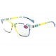 Lunettes Loupes Azza Vert Jaune et Bleu Dioptrie +2,5 ANCIENNES COLLECTIONS divers