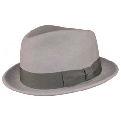 Chapeau Feutre Macaldo Herman Headwear Gris ANCIENNES COLLECTIONS divers