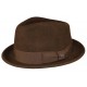 Chapeau Feutre Macaldo Herman Headwear Marron ANCIENNES COLLECTIONS divers