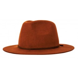 Chapeau Feutre Brixton Wesley Fedora Rust ANCIENNES COLLECTIONS divers