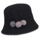 Chapeau Laine Herman Headwear lady Laly Noir ANCIENNES COLLECTIONS divers