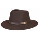 Chapeau Feutre Herman Headwear Lord E Marron ANCIENNES COLLECTIONS divers