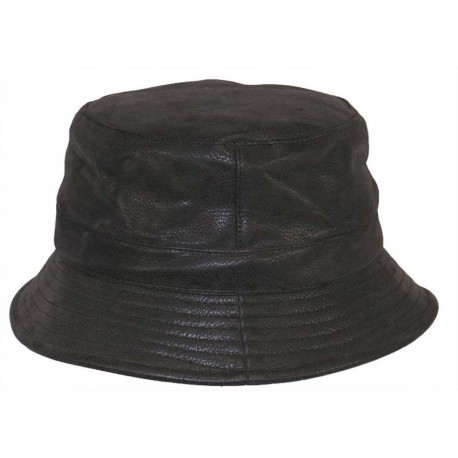 Bob Herman Headwear Simili Cuir Noir avec Rabats ANCIENNES COLLECTIONS divers