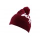 Bonnet à Pompon Hype Logo Bordeaux et Blanc ANCIENNES COLLECTIONS divers