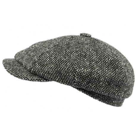 Casquette Gavroche Seven Mayser Slim Chinée Gris et Noir ANCIENNES COLLECTIONS divers