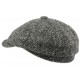 Casquette Gavroche Seven Mayser Slim Chinée Gris et Noir ANCIENNES COLLECTIONS divers