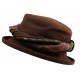 Chapeau Pluie Emma Olney Headwear Marron ANCIENNES COLLECTIONS divers