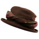 Chapeau Pluie Emma Olney Headwear Marron ANCIENNES COLLECTIONS divers