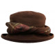 Chapeau Pluie Emma Olney Headwear Marron ANCIENNES COLLECTIONS divers