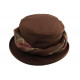 Chapeau Pluie Emma Olney Headwear Marron ANCIENNES COLLECTIONS divers