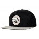 Casquette Snapback Sledd Brixton Gris et Noir ANCIENNES COLLECTIONS divers