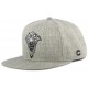 Snapback Crooks and Castles Medusa Grise ANCIENNES COLLECTIONS divers