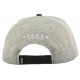 Snapback Crooks and Castles Greco Logo Grise ANCIENNES COLLECTIONS divers