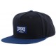 Snapback Crooks and Castles Core logo Marine ANCIENNES COLLECTIONS divers