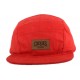 Casquette 5 Panel Crooks and Castles Core Logo Rouge ANCIENNES COLLECTIONS divers