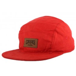 Casquette 5 Panel Crooks and Castles Core Logo Rouge ANCIENNES COLLECTIONS divers