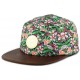 Casquette 5 Panel Hype Spiral Blossom Florale Verte ANCIENNES COLLECTIONS divers