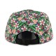 Casquette 5 Panel Hype Spiral Blossom Florale Verte ANCIENNES COLLECTIONS divers