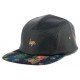 Casquette 5 Panel Hype Branch Bleu marine et Florale ANCIENNES COLLECTIONS divers