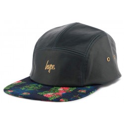 Casquette 5 Panel Hype Branch Bleu marine et Florale ANCIENNES COLLECTIONS divers