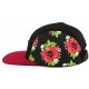 Casquette 5 Panel Hype Black Poppy Noire et Rouge ANCIENNES COLLECTIONS divers