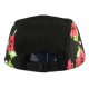 Casquette 5 Panel Hype Black Poppy Noire et Rouge ANCIENNES COLLECTIONS divers