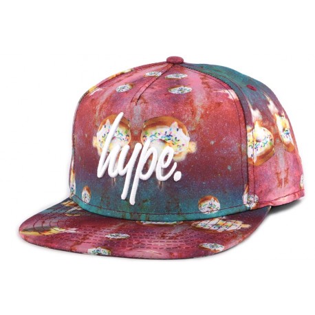 Snapback Hype Space Doughnuts Fuschia ANCIENNES COLLECTIONS divers