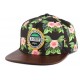 Snapback Hype FEB FLOWERS Noire Florale ANCIENNES COLLECTIONS divers