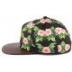 Snapback Hype FEB FLOWERS Noire Florale ANCIENNES COLLECTIONS divers