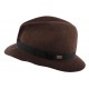 Chapeau Feutre Marron Dean Bailey ANCIENNES COLLECTIONS divers