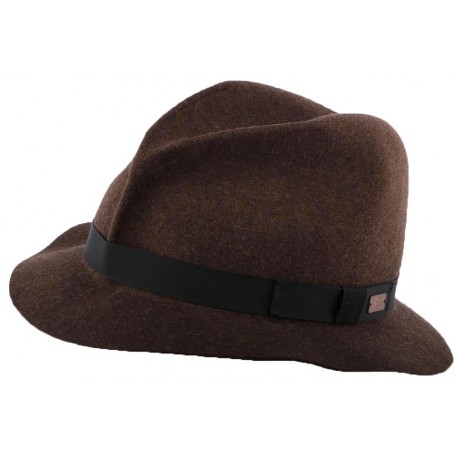 Chapeau Feutre Marron Dean Bailey ANCIENNES COLLECTIONS divers